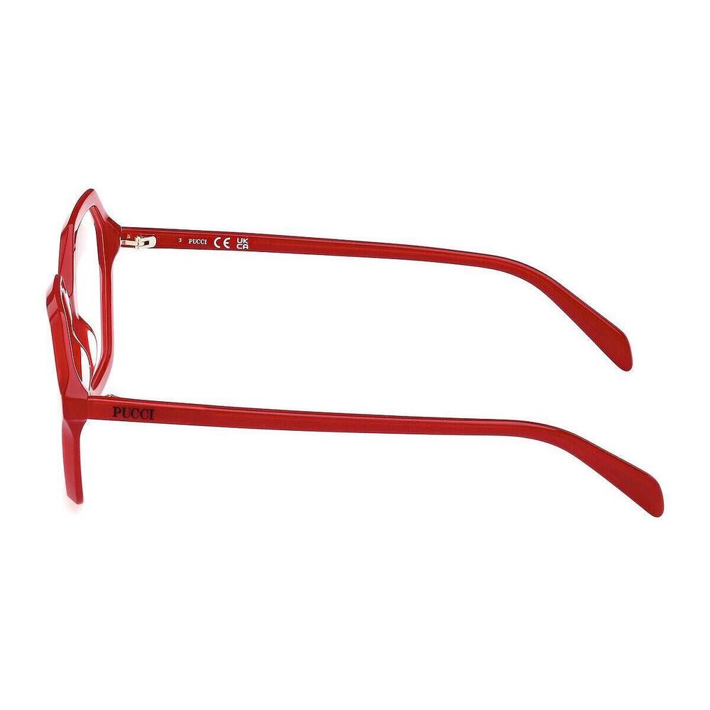 Emilio Pucci EP5237 Eyeglasses 066 Acetate Geometric - Picture 4 of 5